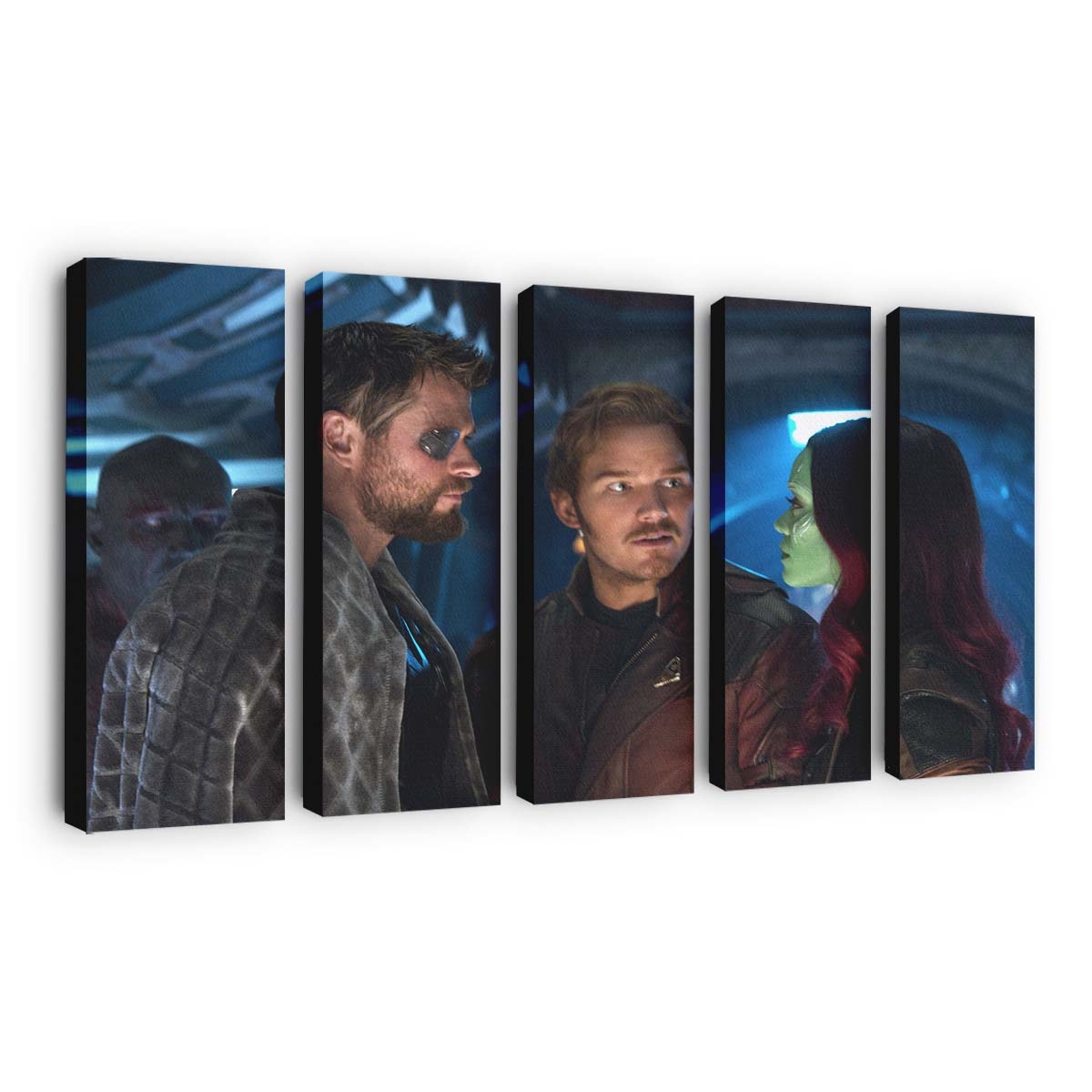 Thor Star Lord Gamora In Avengers Infinity War Leinwandbilder | Wanddeko