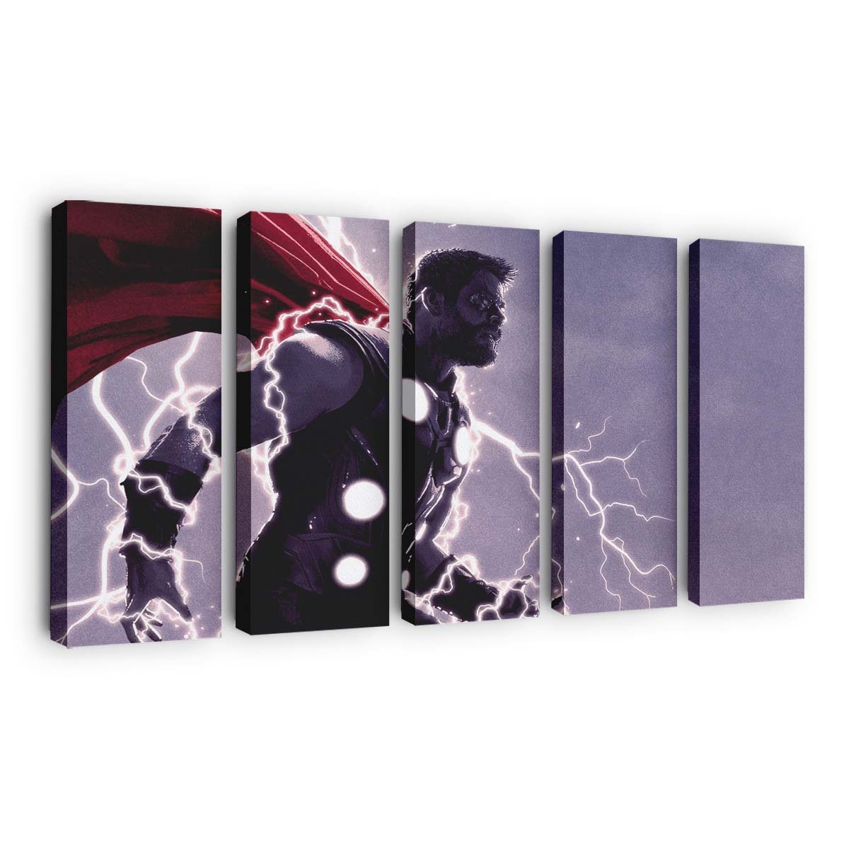 Thor Thunder Lighting 2 Leinwandbilder | Wanddeko Thor Thunder Lighting 2 Leinwandbilder | Wanddeko – Bild 4