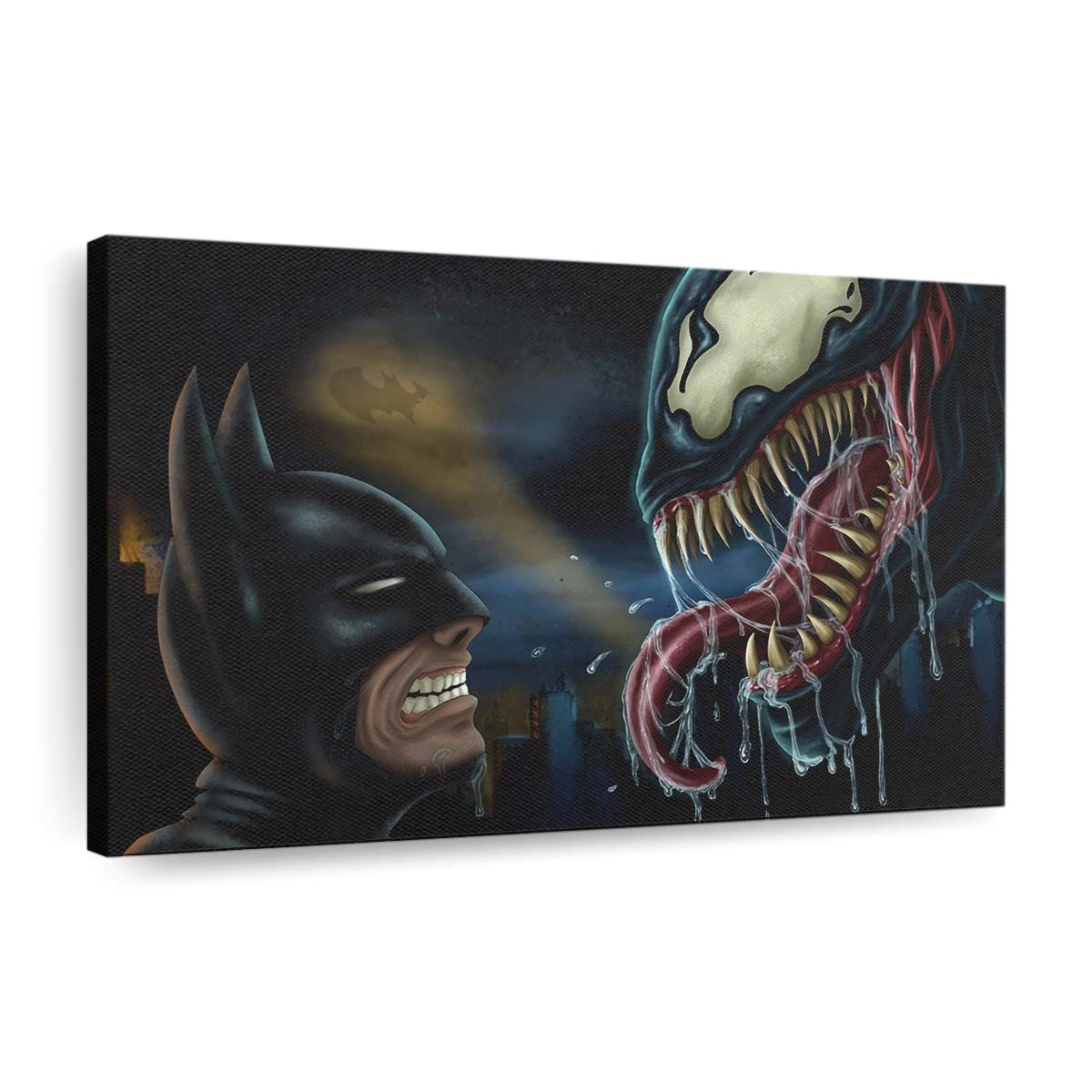 Batman Vs Venom Leinwandbilder | Wanddeko