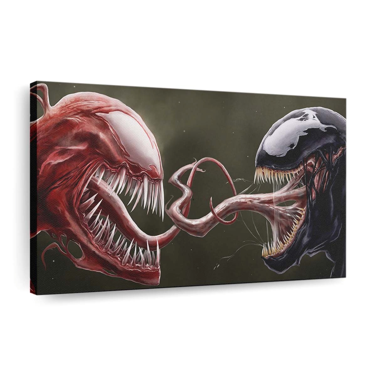 Carnage And Venom Artwork Leinwandbilder | Wanddeko