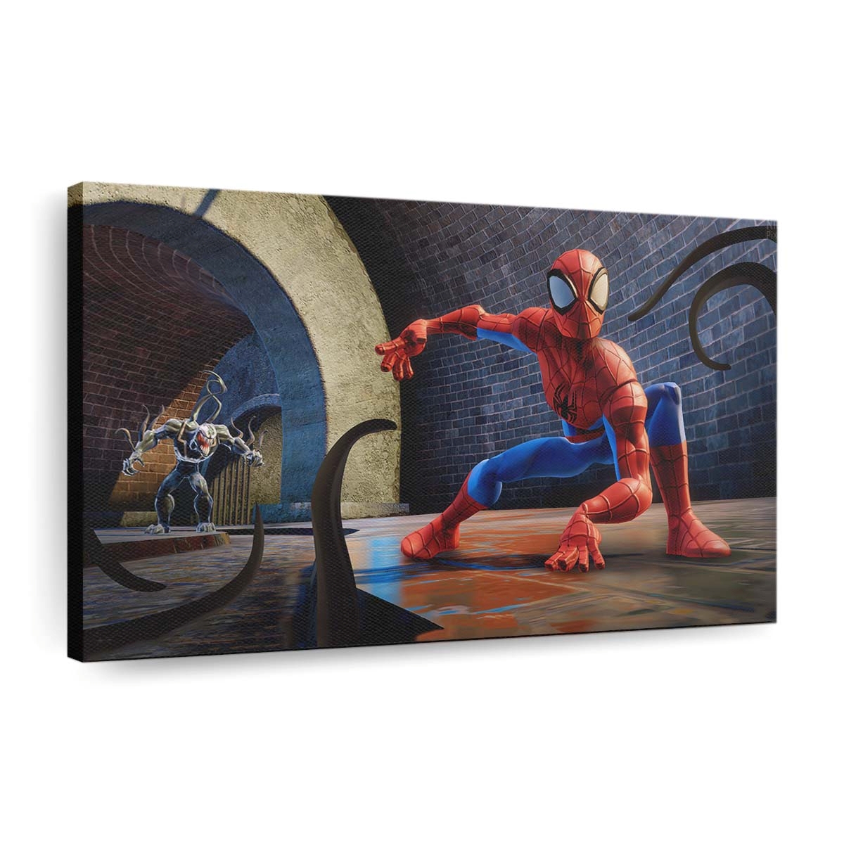 Marvel Disney Infinity Spiderman And Venom Leinwandbilder | Wanddeko