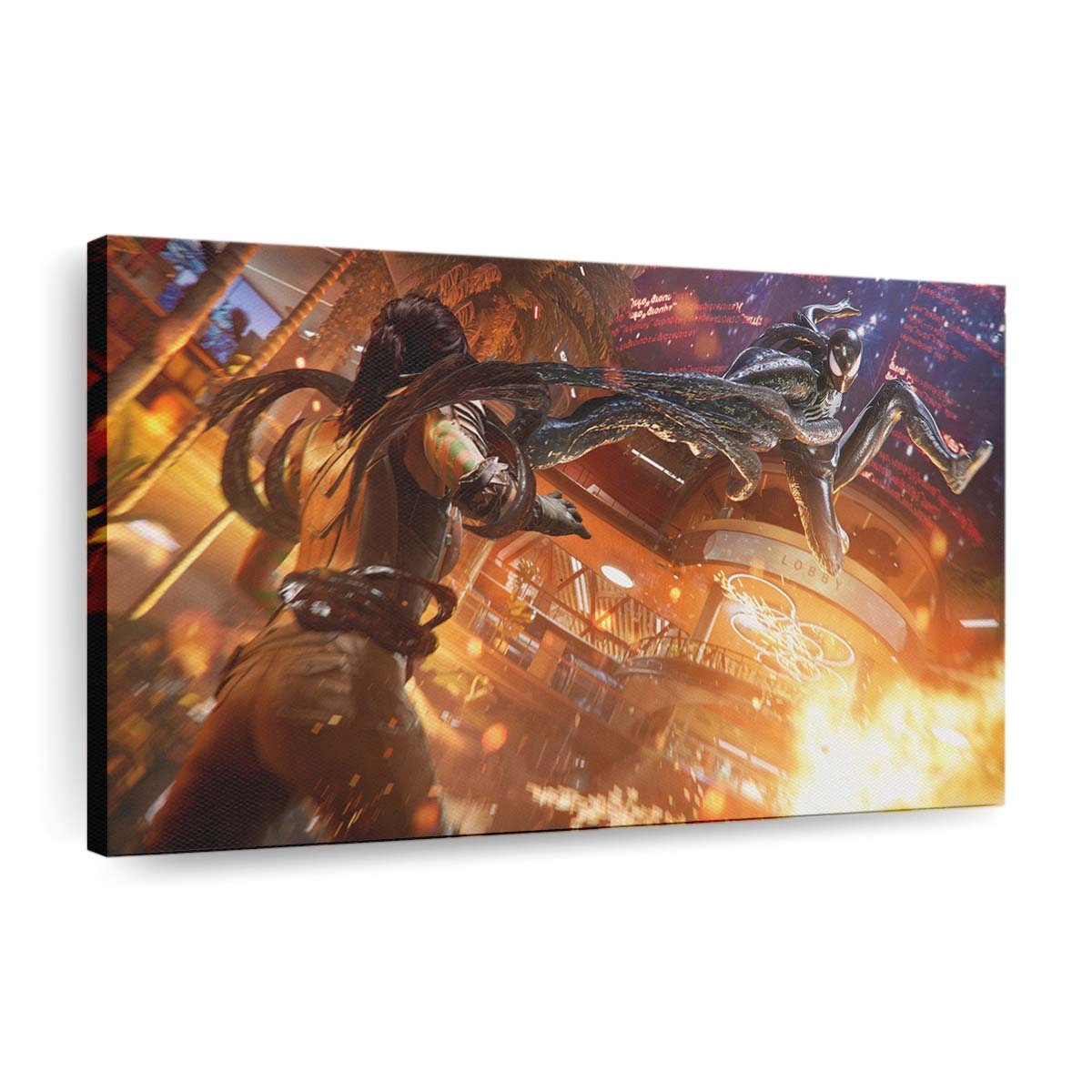 Marvels Spider Man 2 Venom Leinwandbilder | Wanddeko