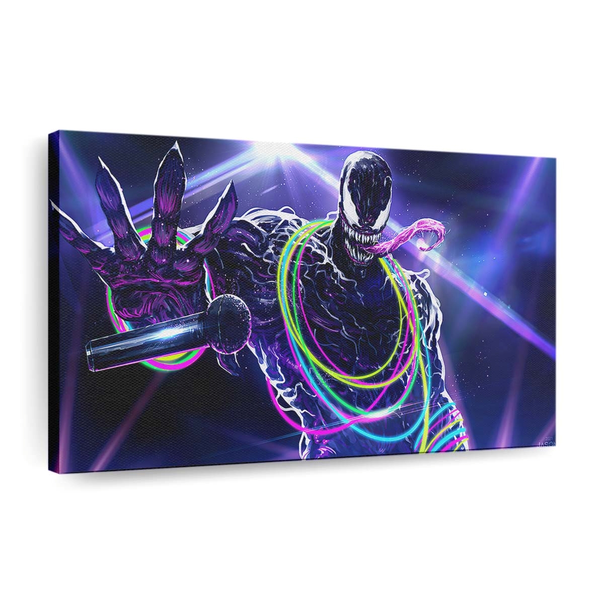 Mic Drop Venom Leinwandbilder | Wanddeko