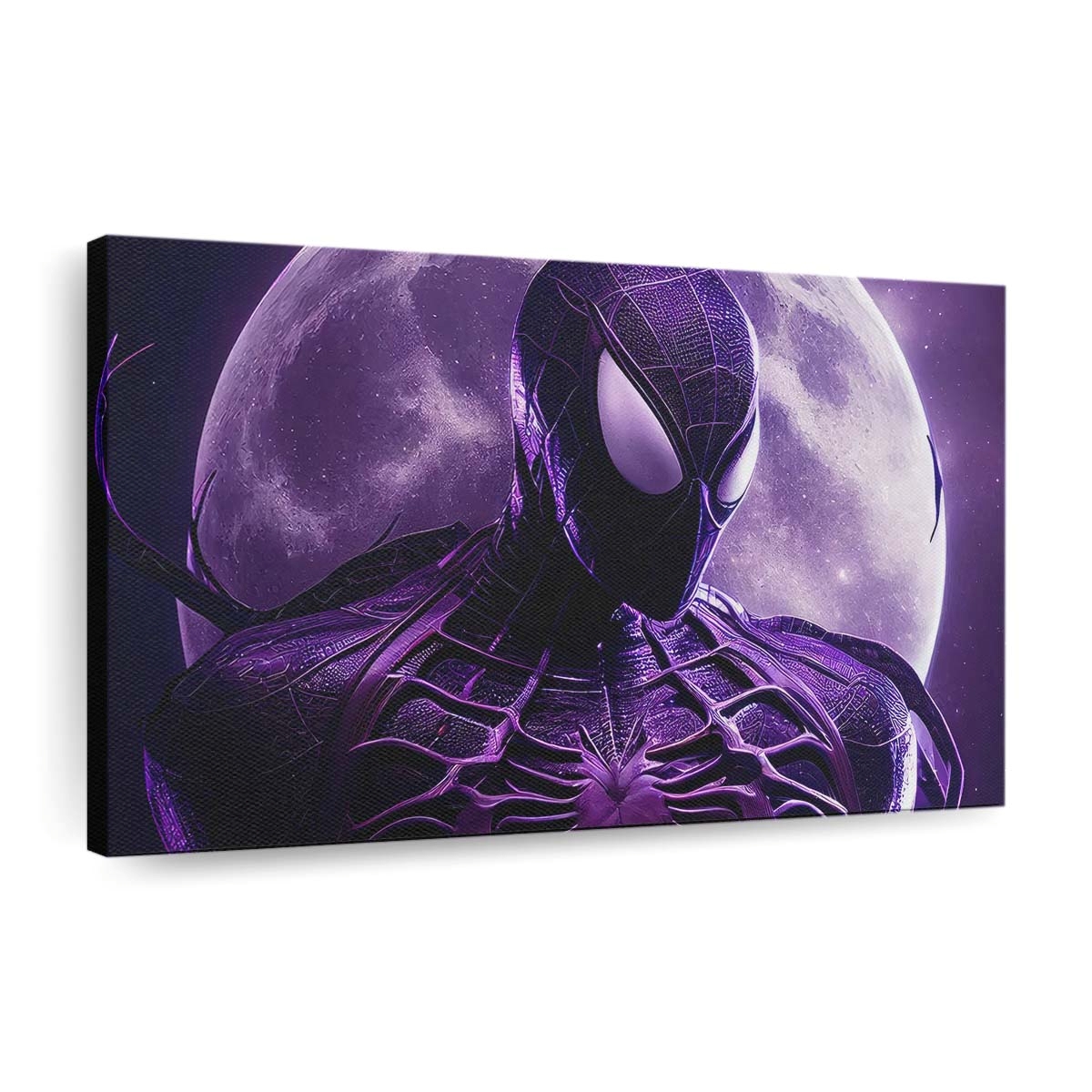 Purple Spidey Venom Leinwandbilder | Wanddeko