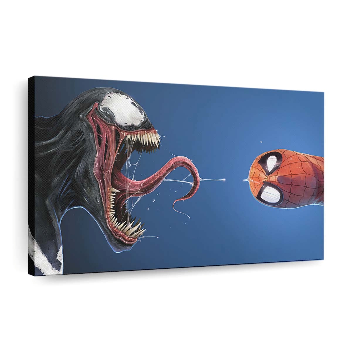 Spider Venom Funny Leinwandbilder | Wanddeko