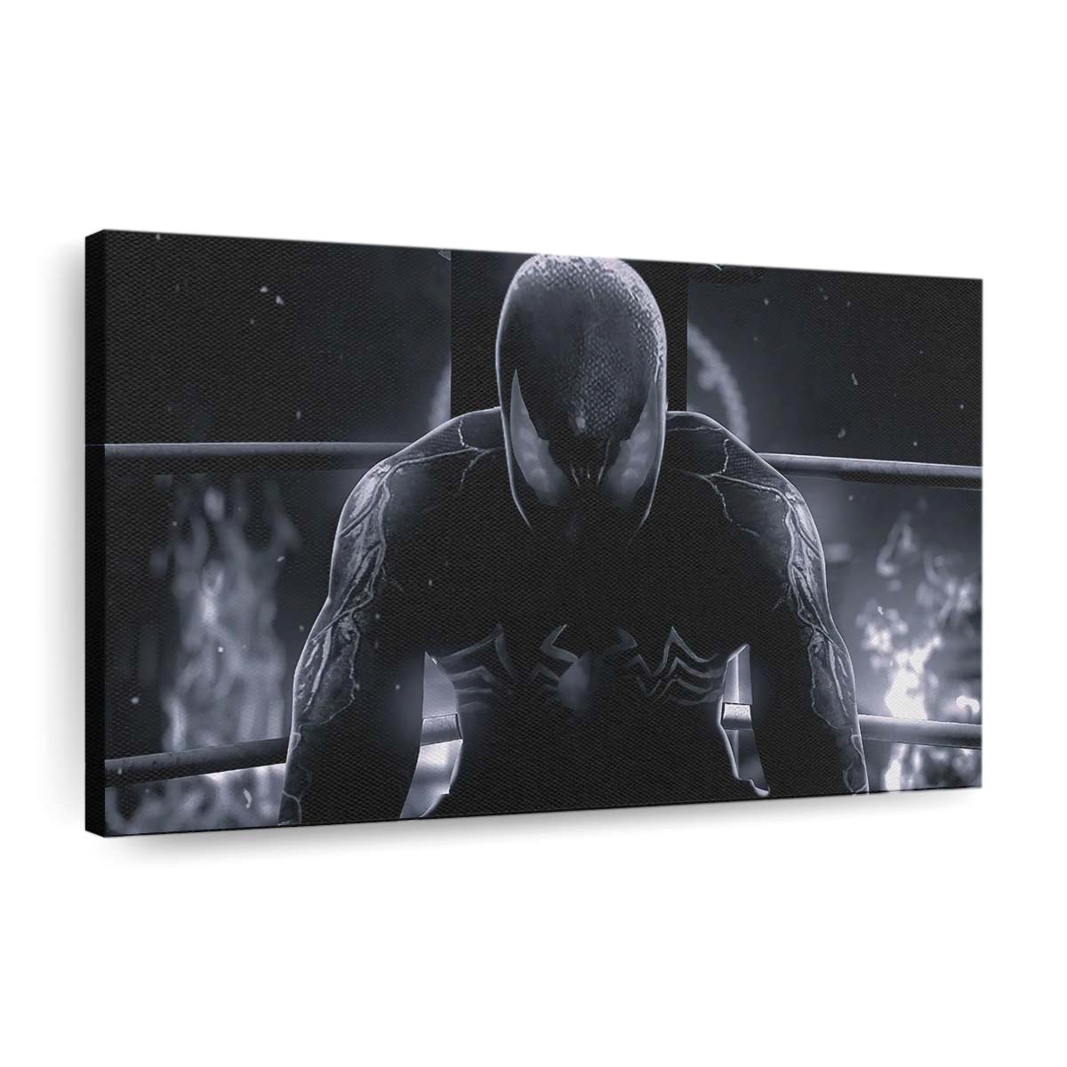 Spiderman Dark Venom Leinwandbilder | Wanddeko