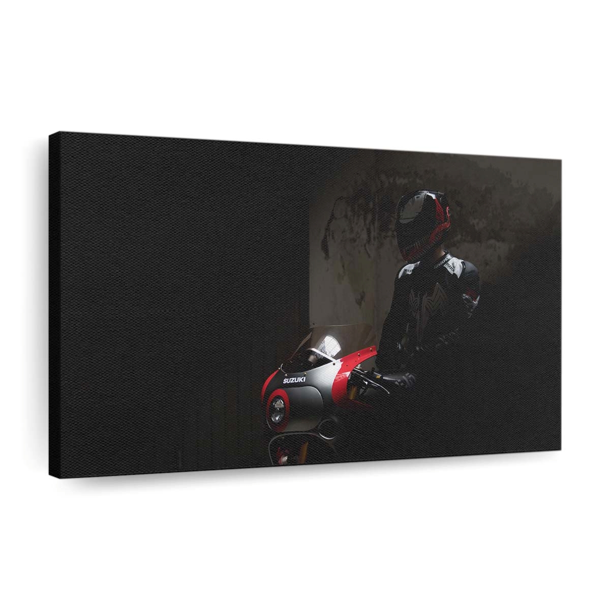 Suzuki Gsx R 100 Venom Helmet Leinwandbilder | Wanddeko