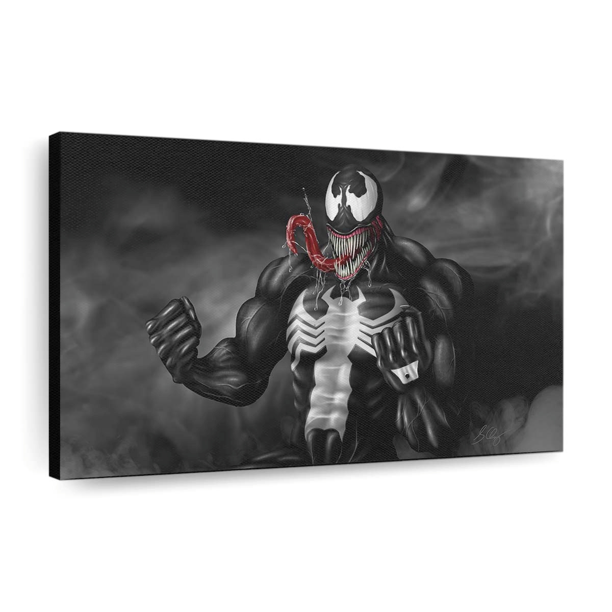 Venom Art Digital Leinwandbilder | Wanddeko