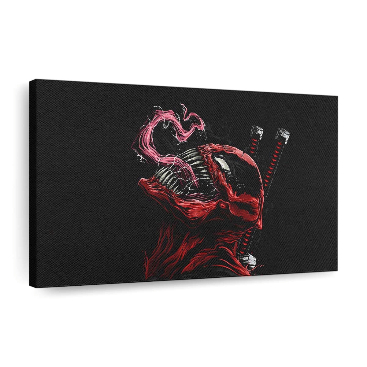 Venom As Deadpool Art Leinwandbilder | Wanddeko