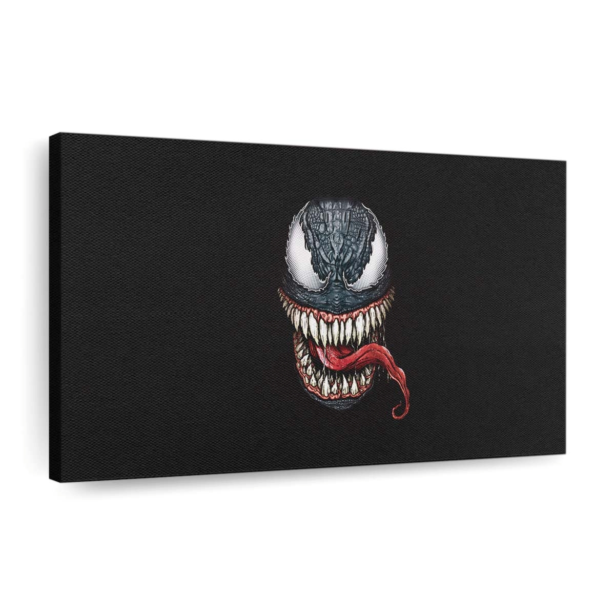Venom Face Minimal Art Leinwandbilder | Wanddeko