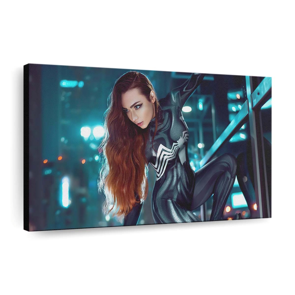 Venom Girl Cosplay Leinwandbilder | Wanddeko