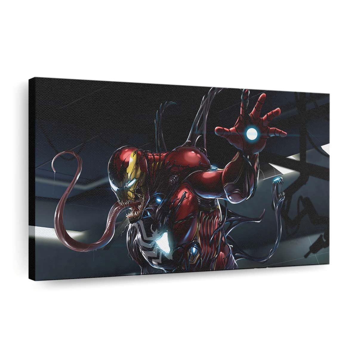 Venom Invasion Of Ironman Base Leinwandbilder | Wanddeko
