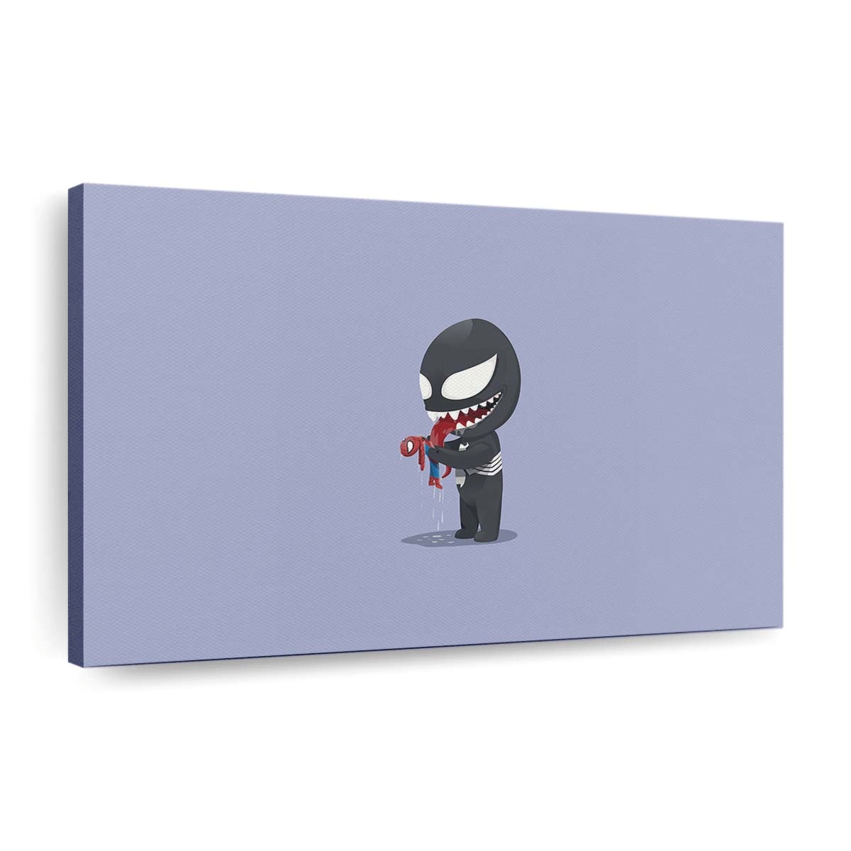 Venom Playtime With Little Spidey Leinwandbilder | Wanddeko