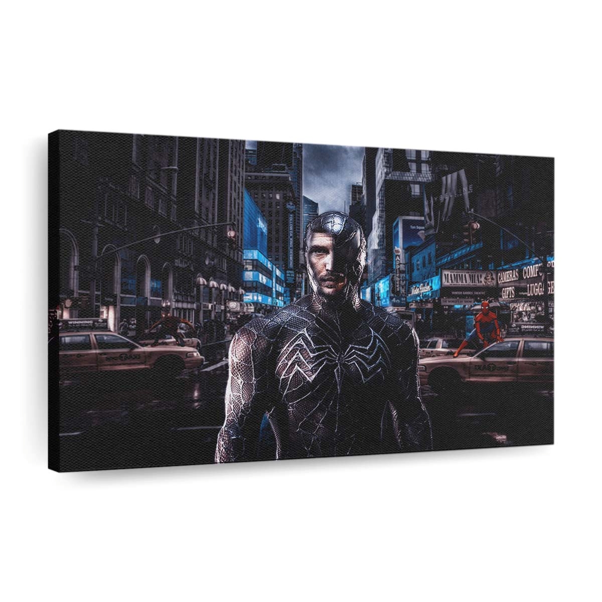 Venom Seeking Through City Leinwandbilder | Wanddeko