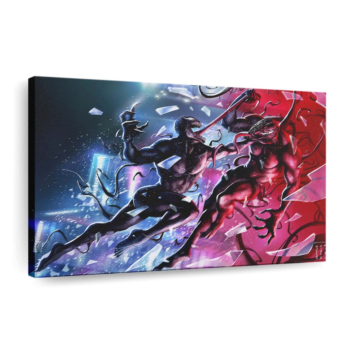 Venom Vs Carnage Leinwandbilder | Wanddeko