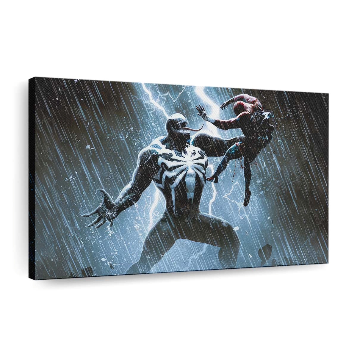 Venom Vs Spider Man Showdown Leinwandbilder | Wanddeko