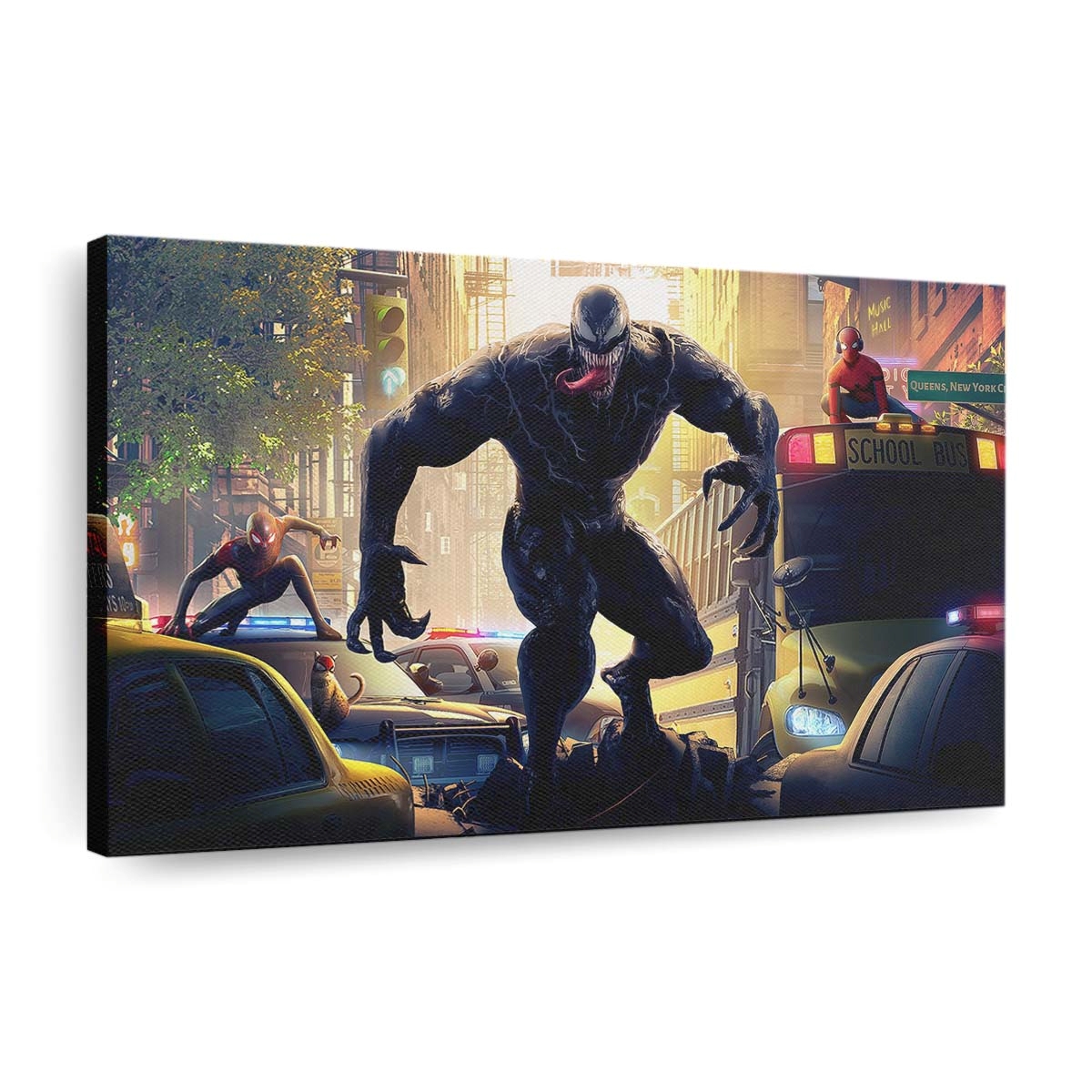 Venom Vs Spidermans Leinwandbilder | Wanddeko