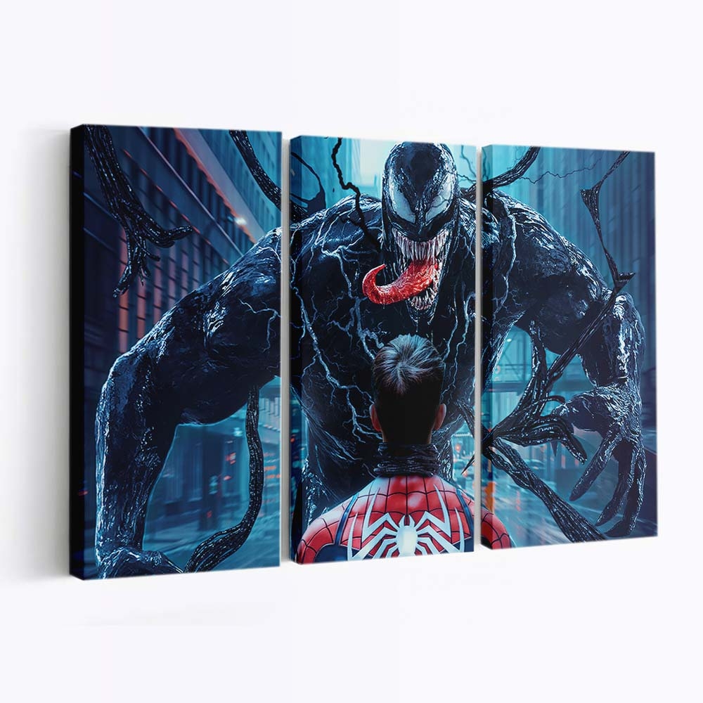Spider Man Vs Venom Leinwandbilder | Wanddeko