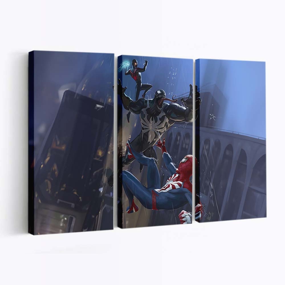 Marvels Spider Man 2 Game Game Leinwandbilder | Wanddeko