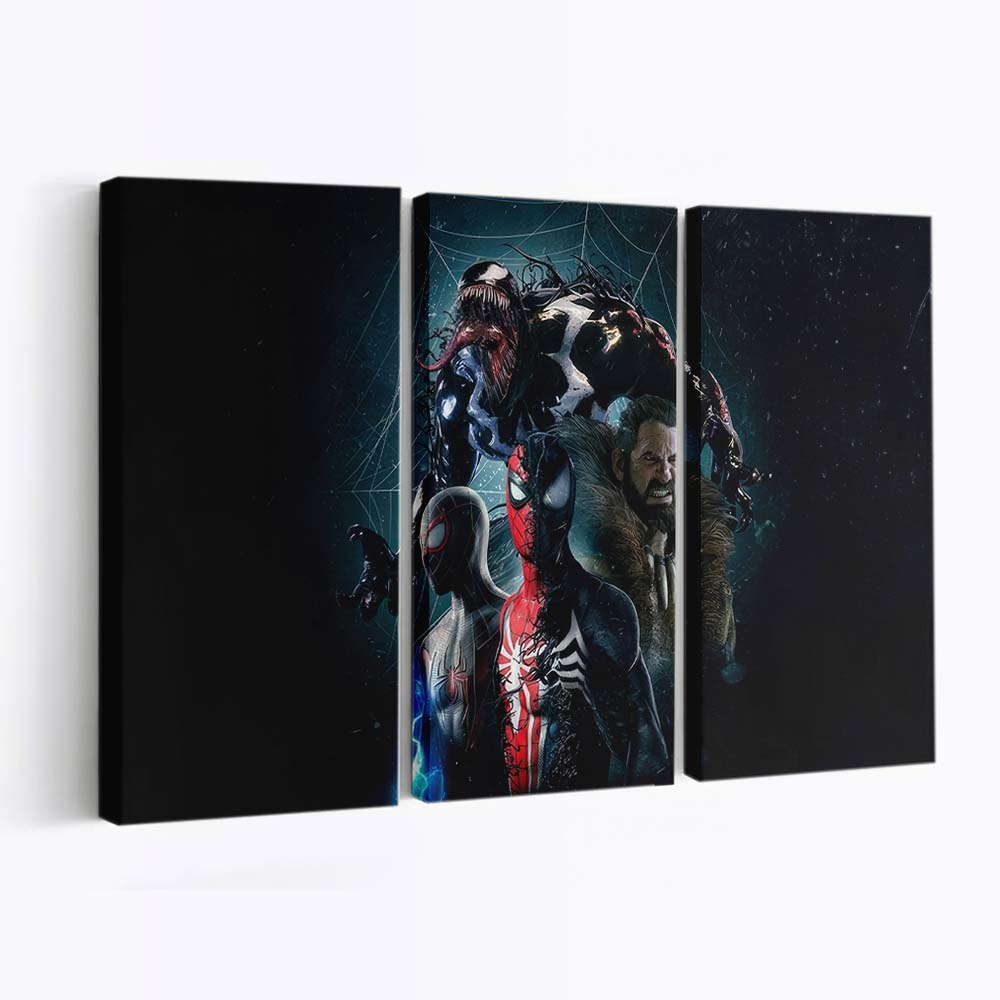 Peter And Miles In Marvels Spider Man 2 Leinwandbilder | Wanddeko