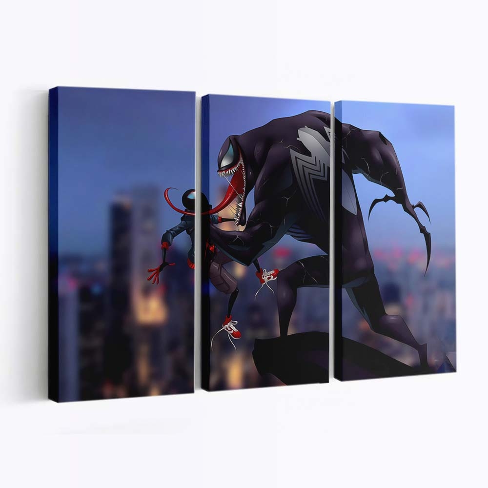 Spider Man And Venom Leinwandbilder | Wanddeko