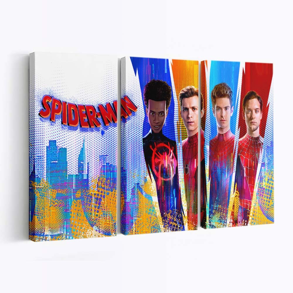 Spider Man Film Collection Cover Leinwandbilder | Wanddeko