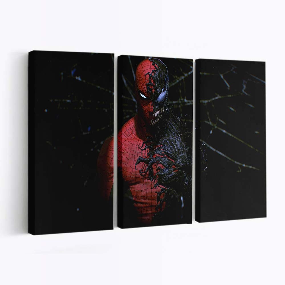 Spider Man Inside Venom Leinwandbilder | Wanddeko
