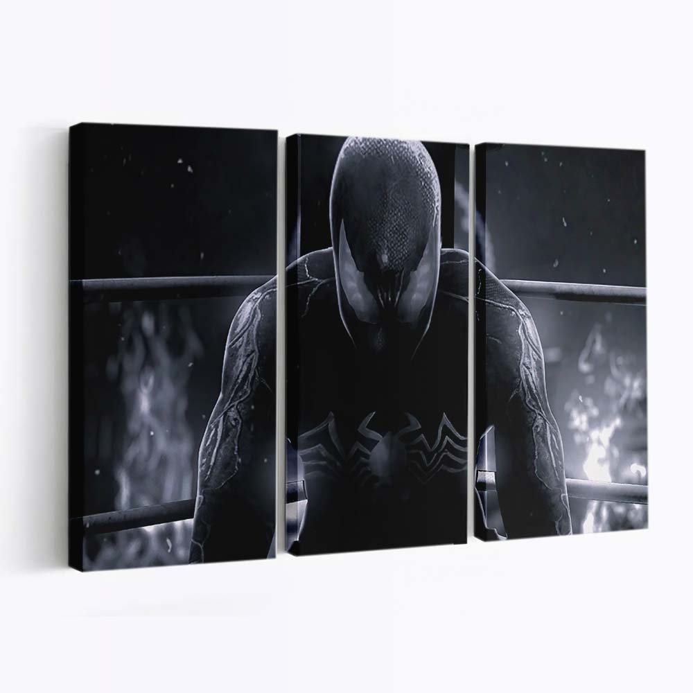 Spiderman Dark Venom Leinwandbilder | Wanddeko