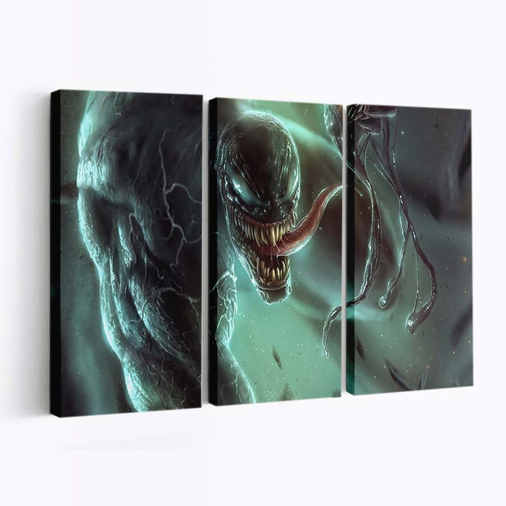 Venom Artwork 4 Leinwandbilder | Wanddeko