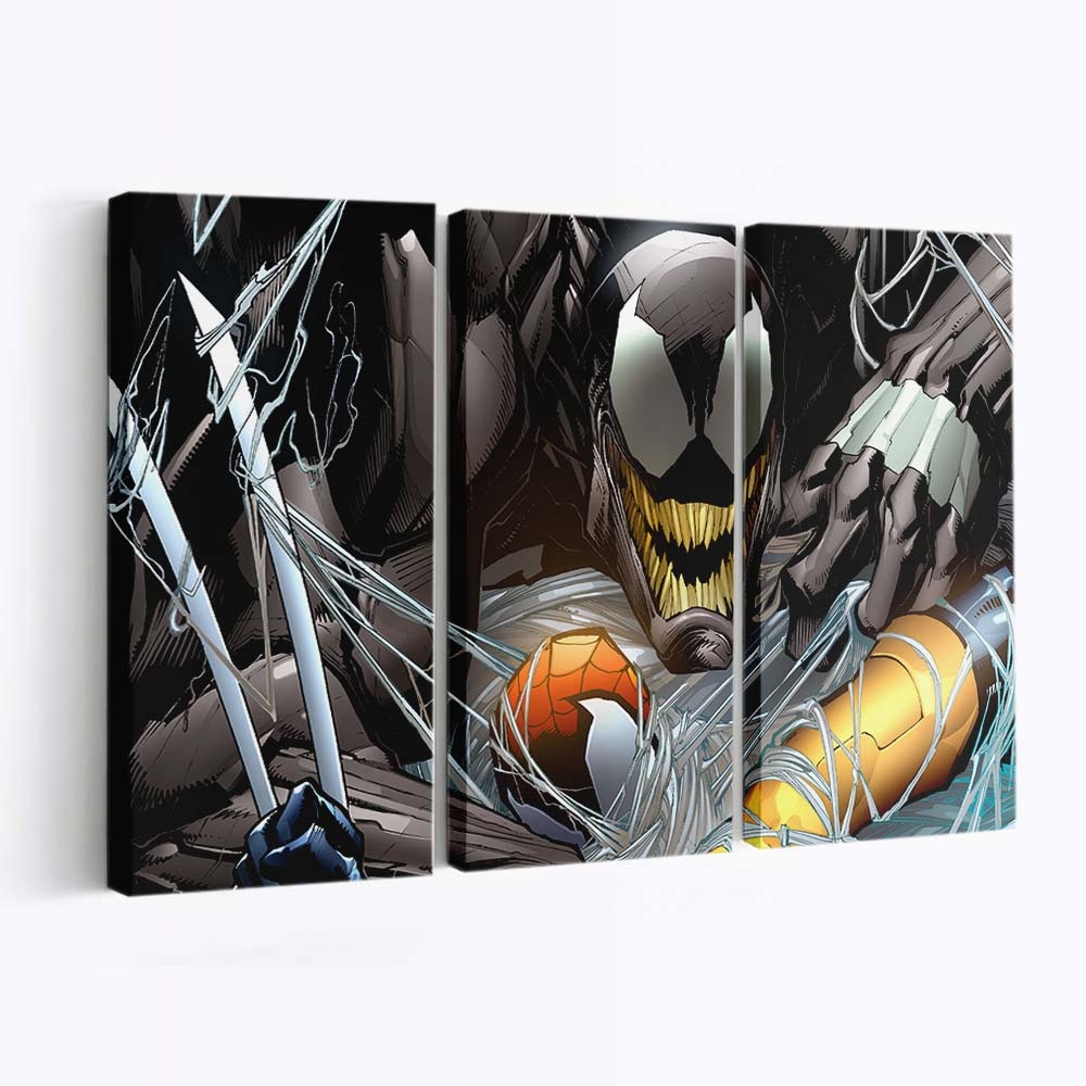 Venom Artwork 5 Leinwandbilder | Wanddeko