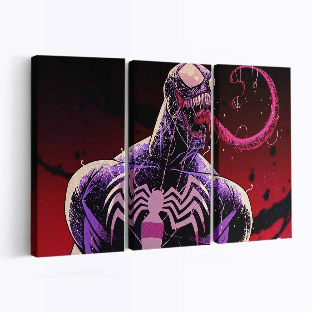 Venom Comic Artwork Leinwandbilder | Wanddeko