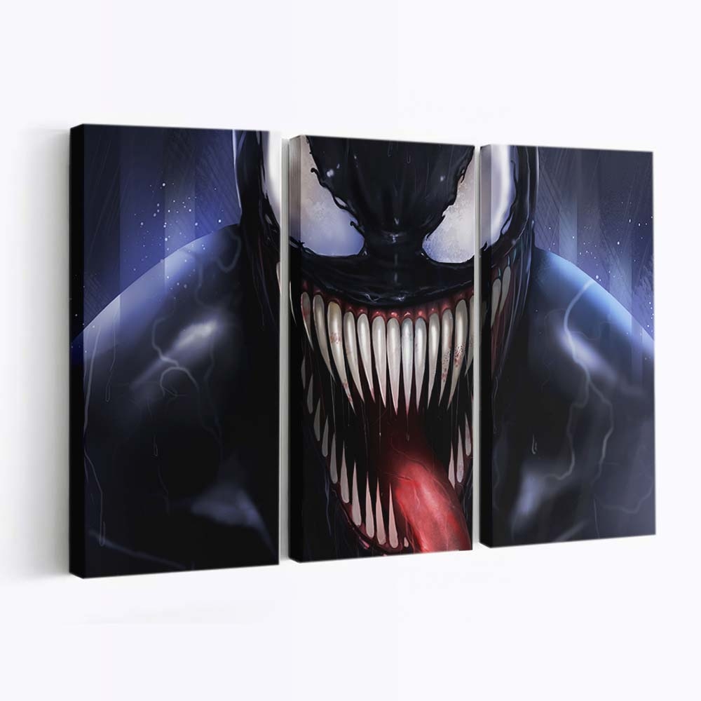 Venom Digital Fan Art Leinwandbilder | Wanddeko