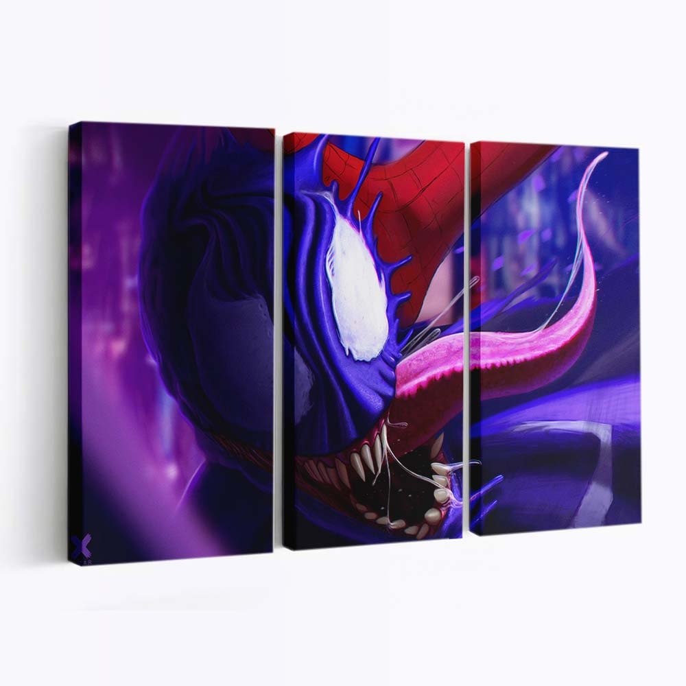 Venom Gets Beat Up Leinwandbilder | Wanddeko