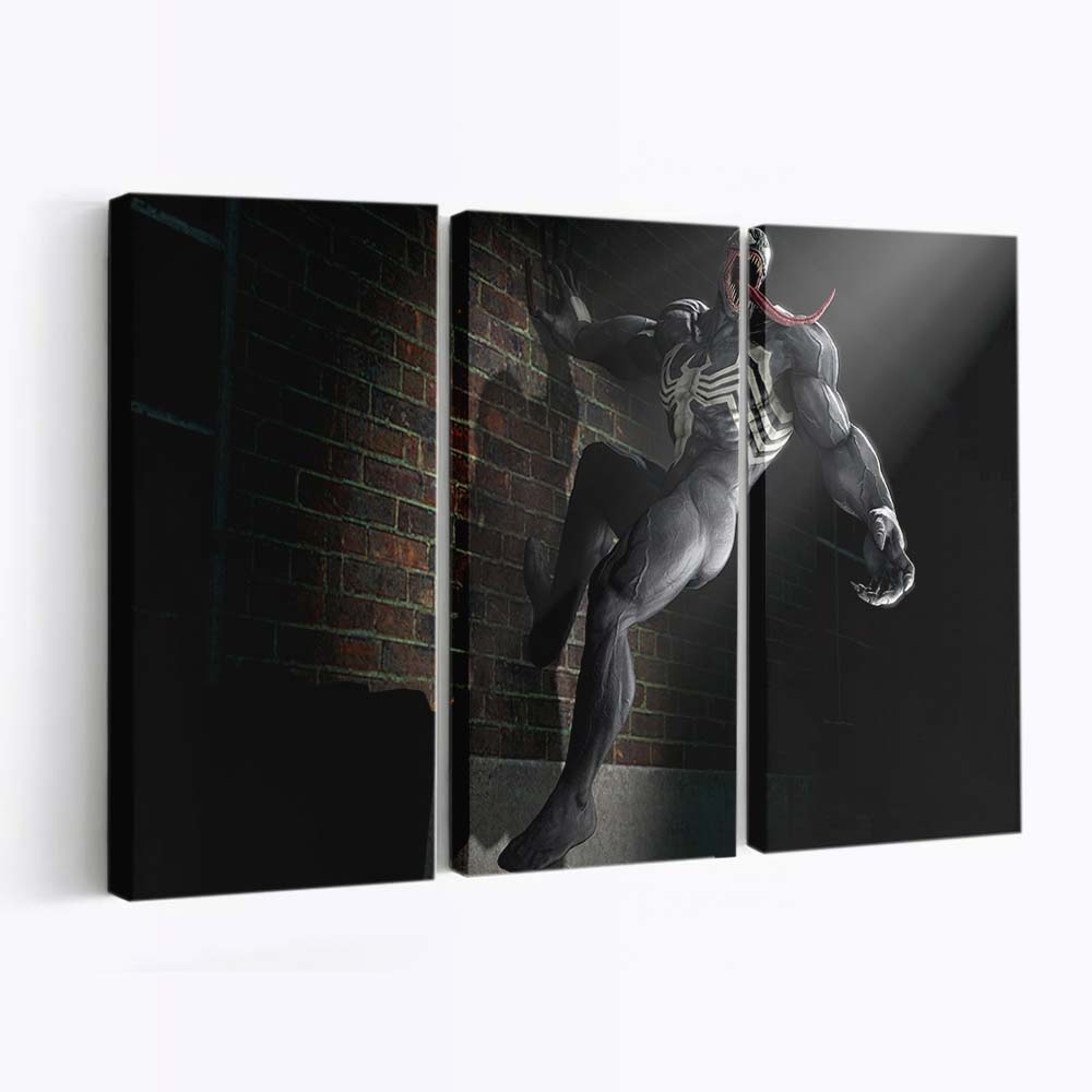 Venom In Spotlight Artwork Leinwandbilder | Wanddeko
