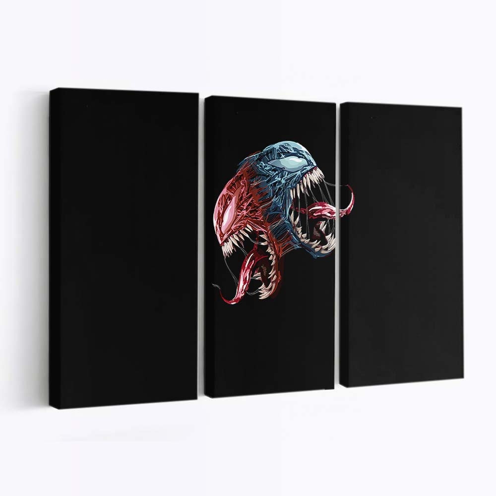 Venom Let There Carnage Artwork Leinwandbilder | Wanddeko