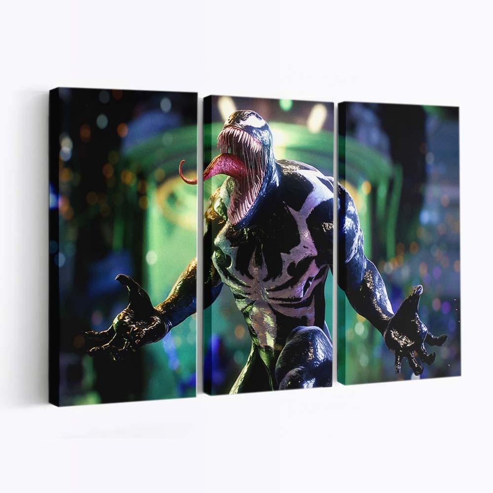 Venom Marvels Spider Man 2 Game Leinwandbilder | Wanddeko