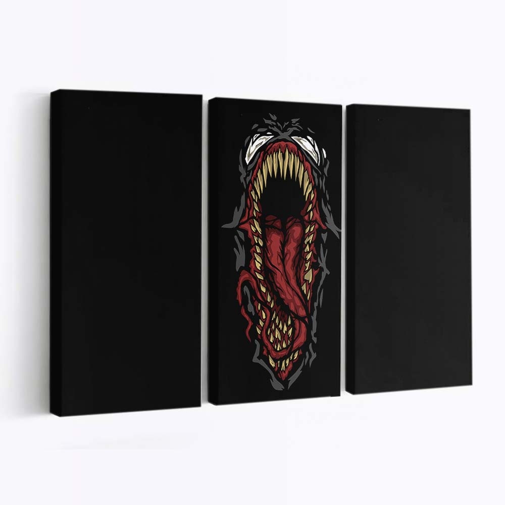 Venom Minimal Art Leinwandbilder | Wanddeko