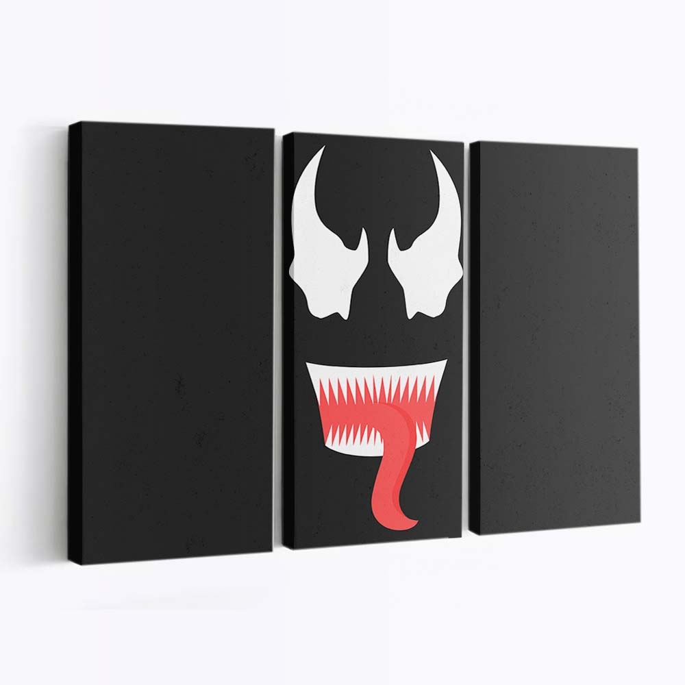 Venom Minimal Art Leinwandbilder | Wanddeko
