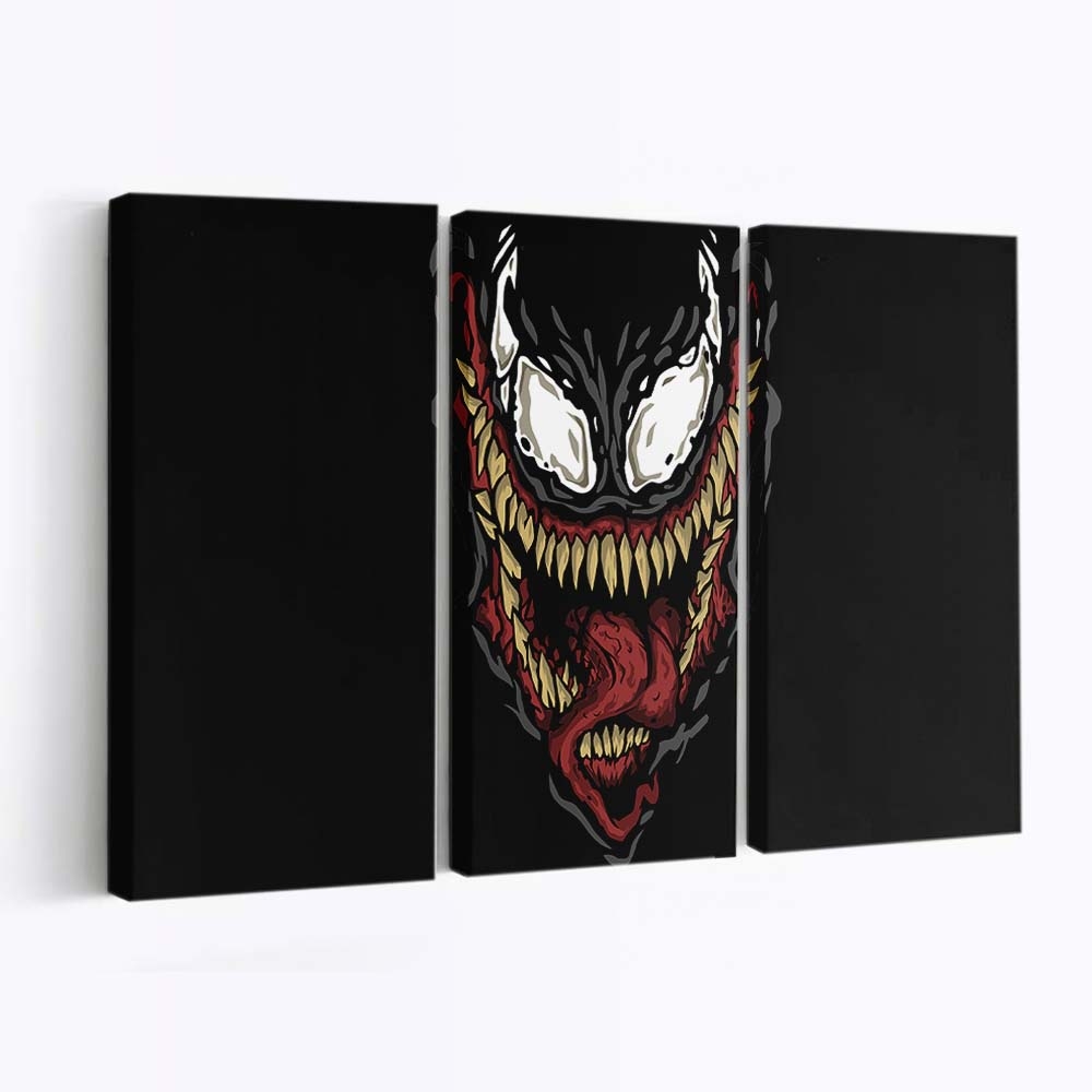 Venom Minimalism Art Leinwandbilder | Wanddeko