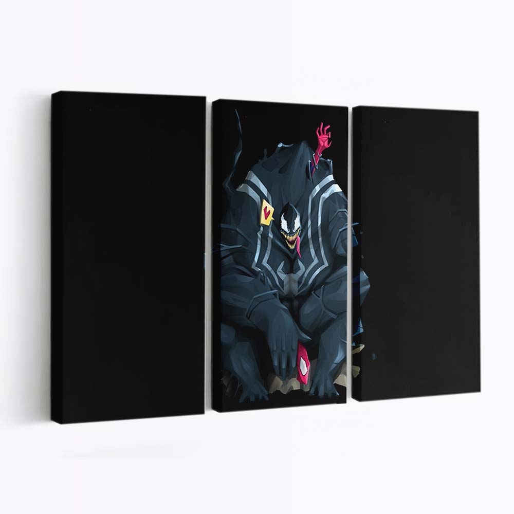 Venom Minimalism Art Leinwandbilder | Wanddeko