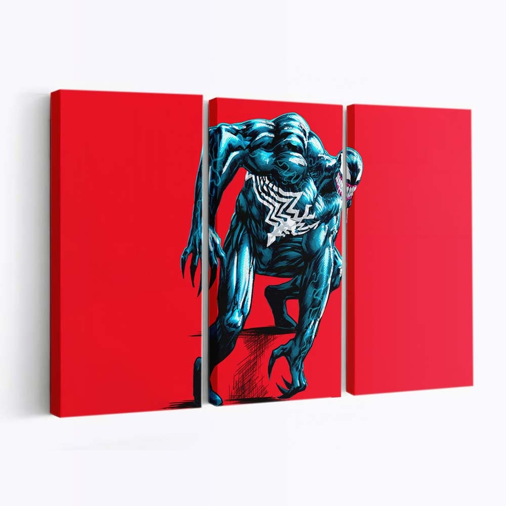 Venom Red Hot Rage Leinwandbilder | Wanddeko