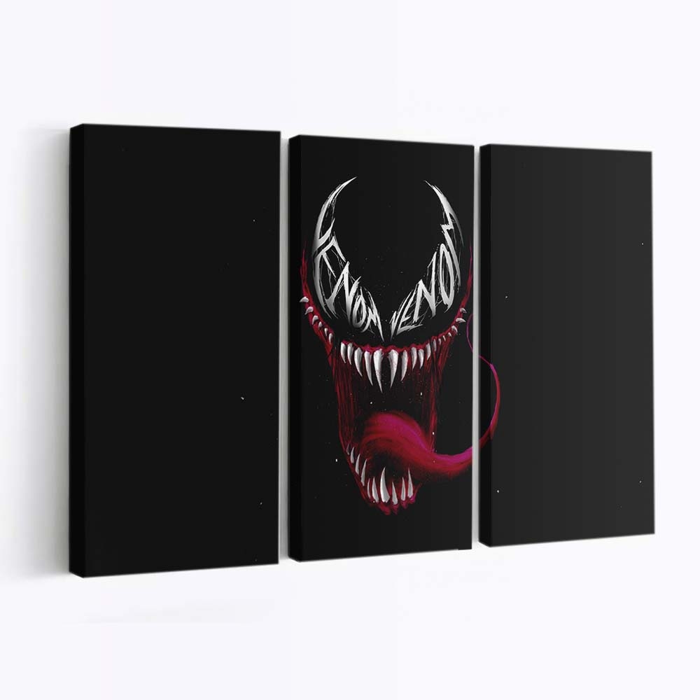 Venom Reddit Art Leinwandbilder | Wanddeko