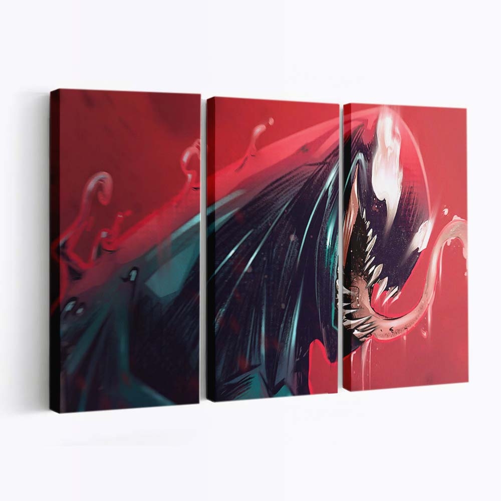 Venom Sketchy Artwork Leinwandbilder | Wanddeko