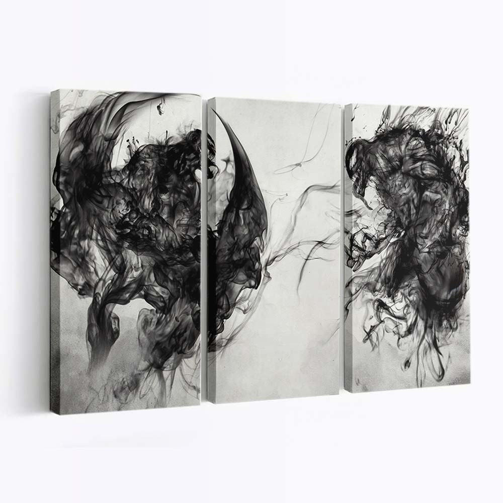 Venom Vs Riot Artwork Leinwandbilder | Wanddeko