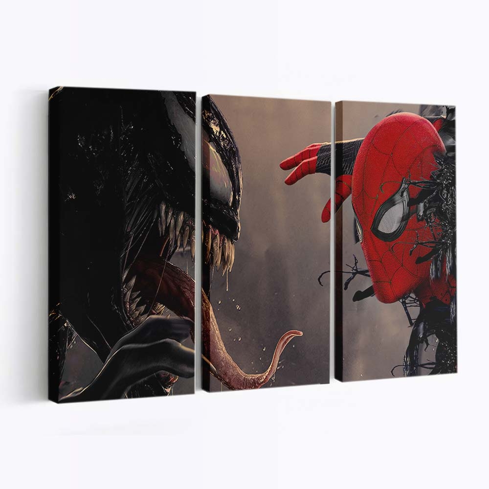 Venom X Spider Man Leinwandbilder | Wanddeko