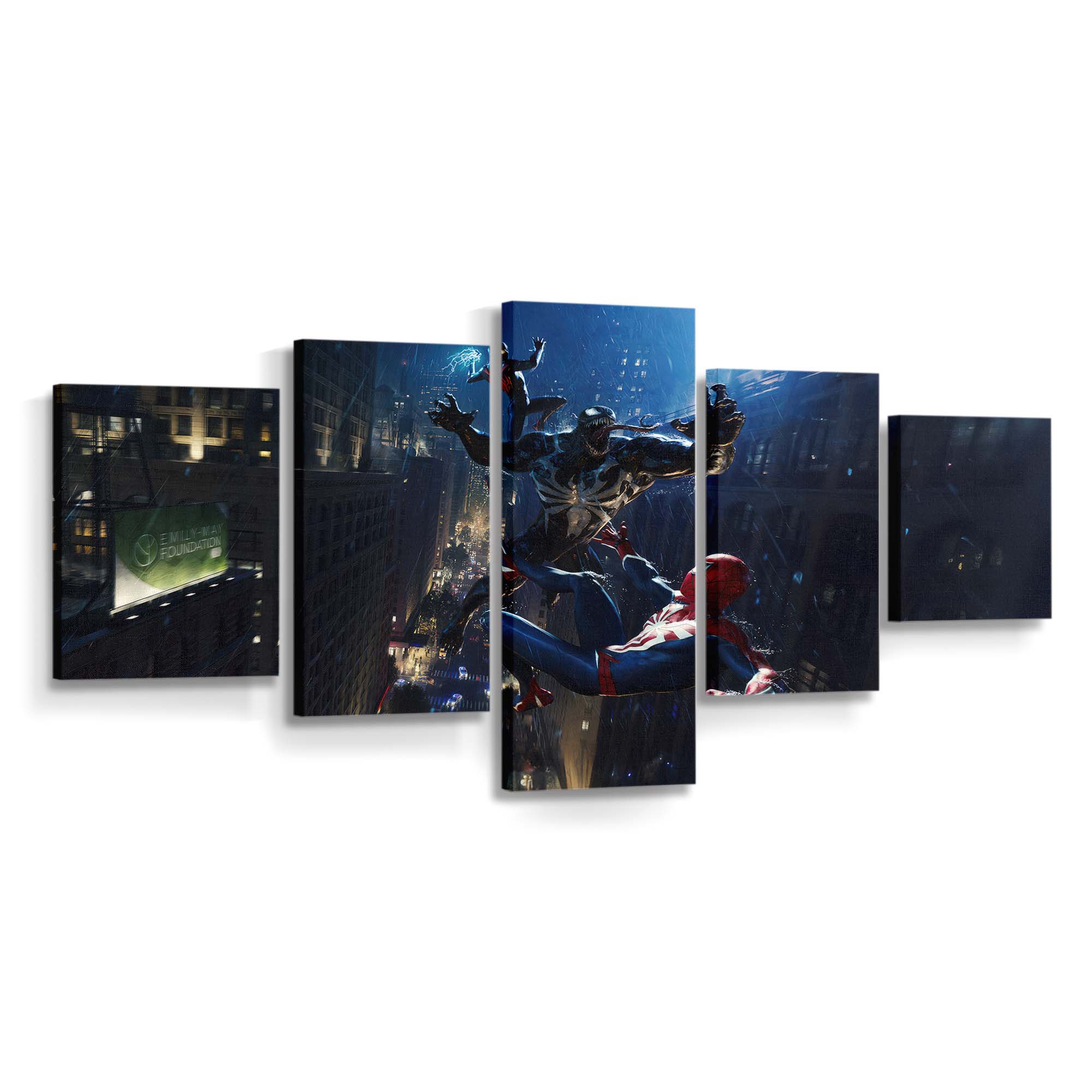 Marvels Spider Man 2 Be Greater Together Leinwandbilder | Wanddeko Venom Leinwandbild