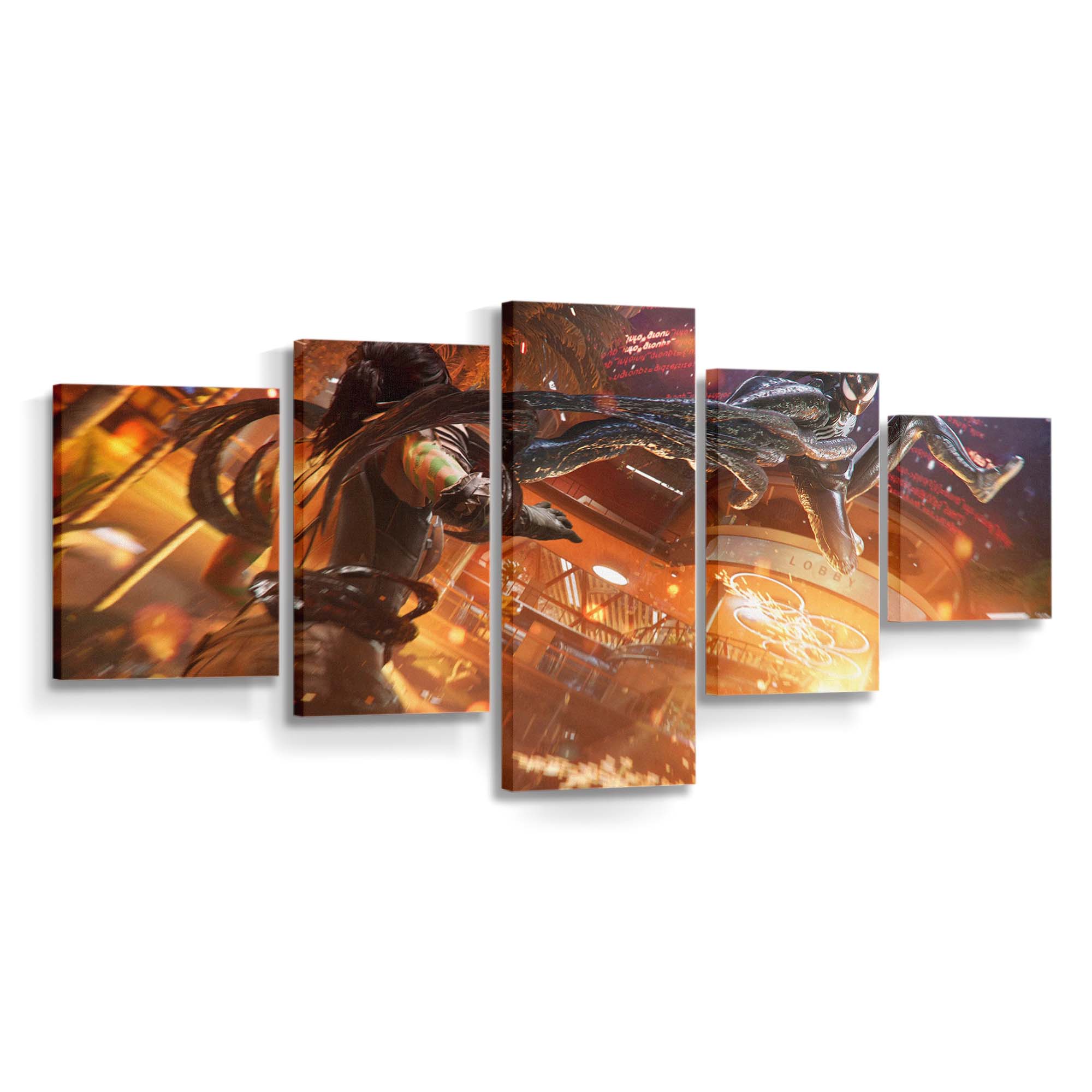 Marvels Spider Man 2 Venom Leinwandbilder | Wanddeko Venom Leinwandbild