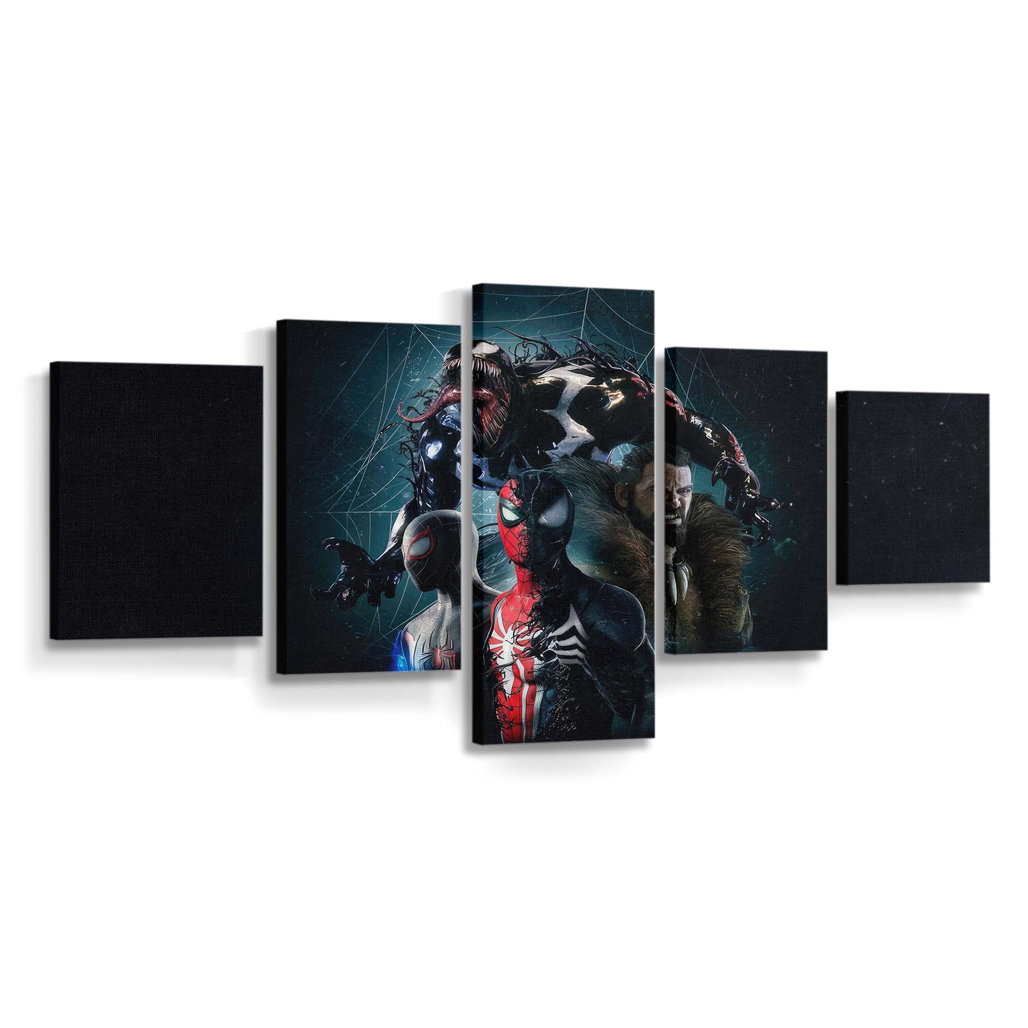 Peter And Miles In Marvels Spider Man 2 Leinwandbilder | Wanddeko Venom Leinwandbild