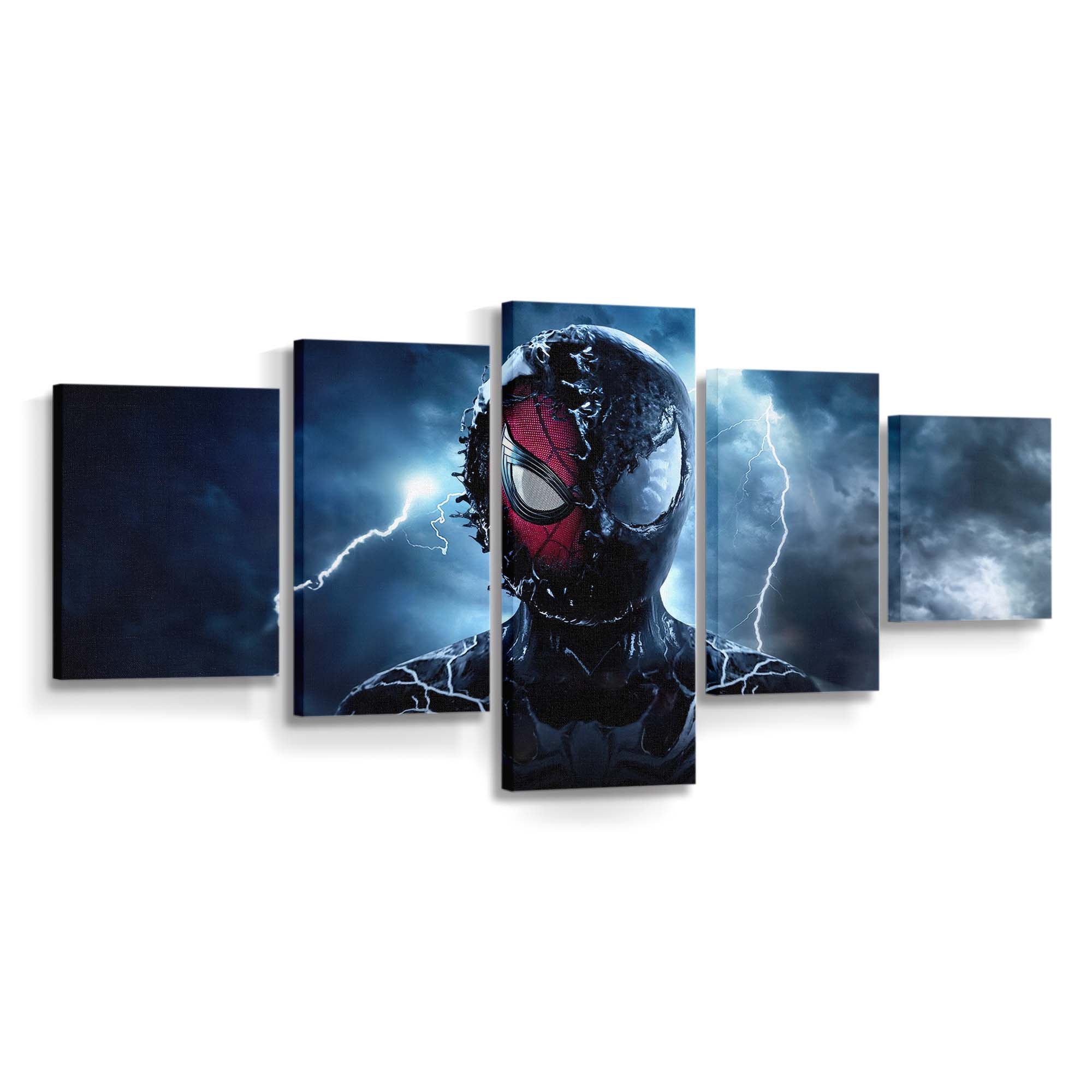 Spider Man Becomes Venom Leinwandbilder | Wanddeko Venom Leinwandbild