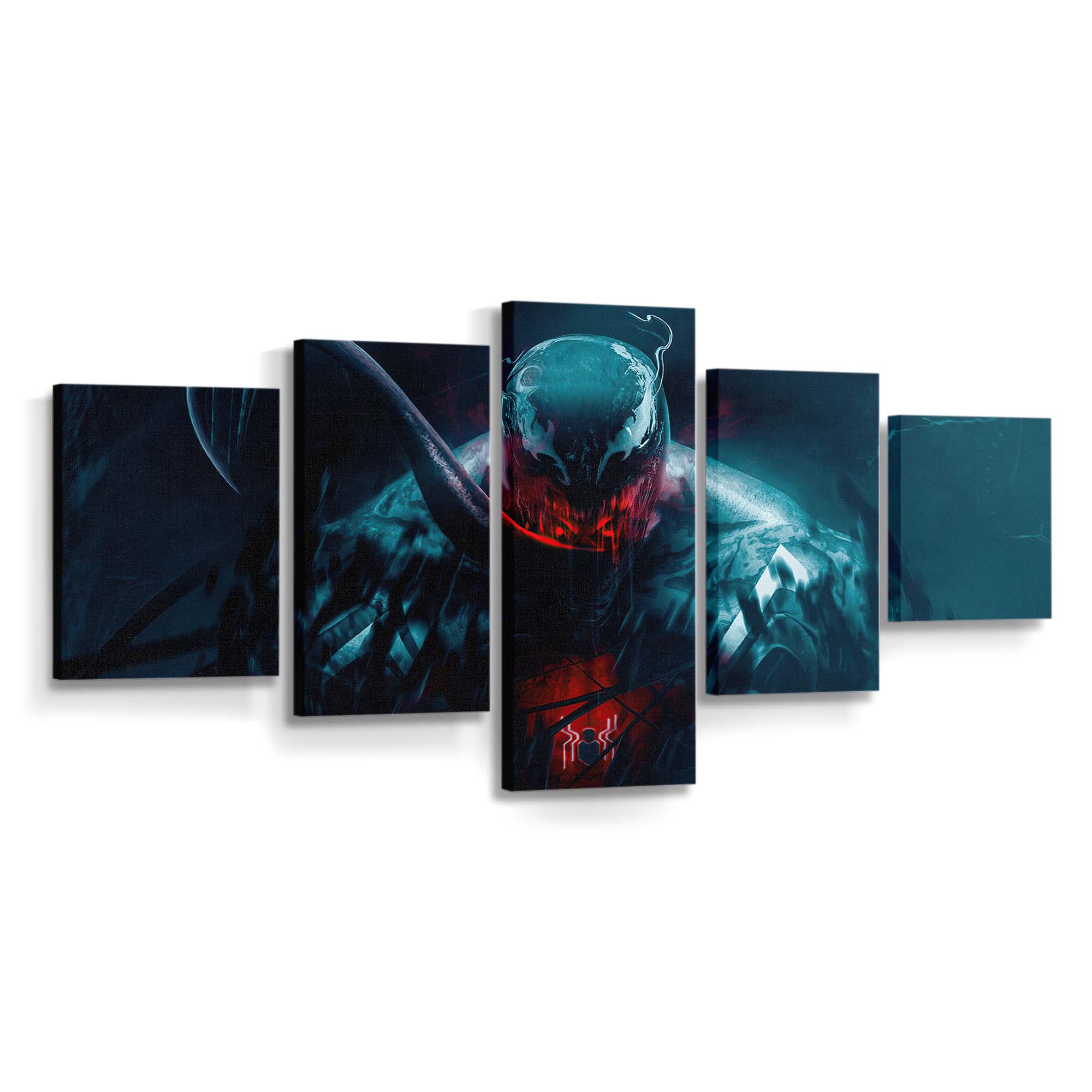 Spider Man X Venom Leinwandbilder | Wanddeko Venom Leinwandbild